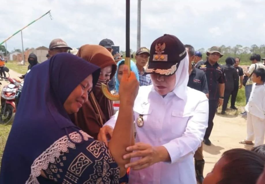 Wakil Walikota Palembang Fitrianti Agustinda Memantau Langsung Kegiatan