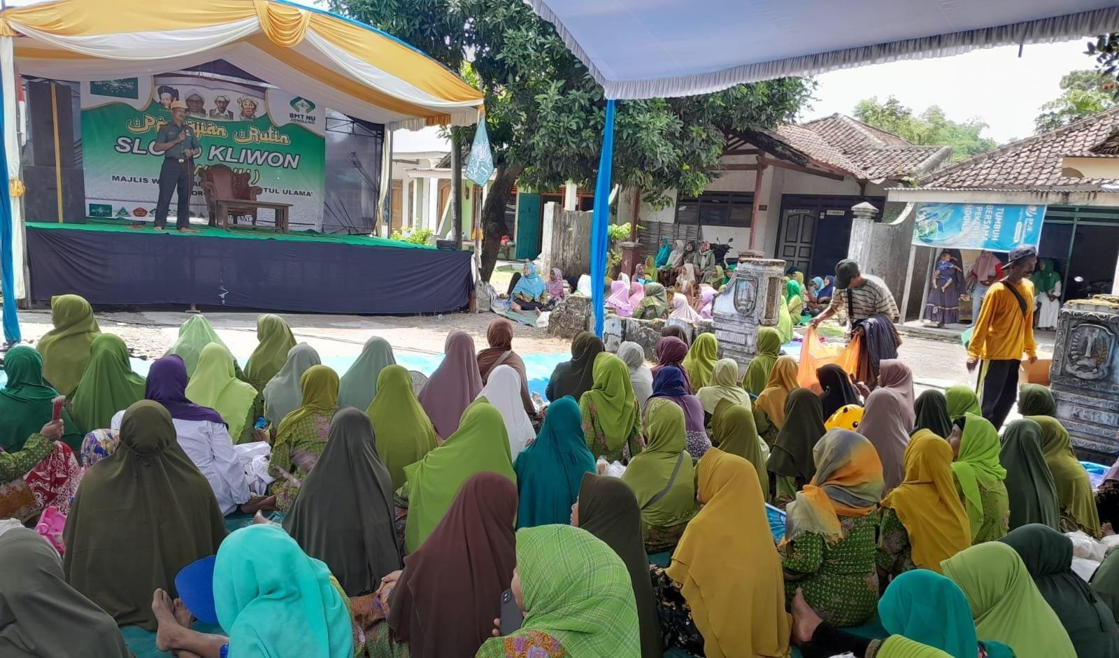 Komandan Koramil Ngoro Berikan Sambutan Pada Pengajian Rutin