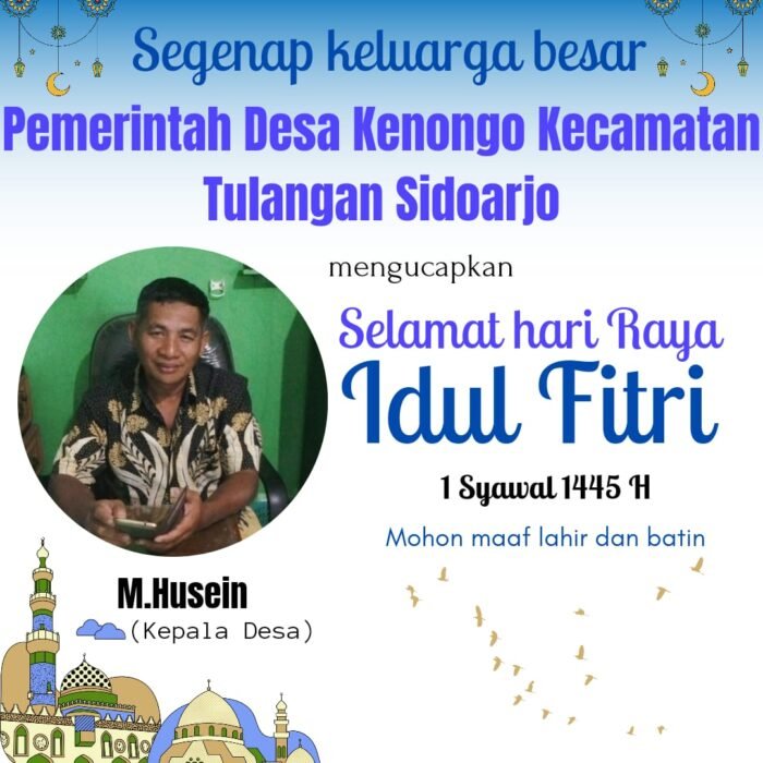 Segenap Keluarga Besar Pemerintah Desa Kenongo Kec Tulangan Sidoarjo