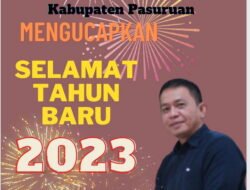 PDAM Giri Bawa Tirta Pasuruan Mengucapkan Selamat Tahun Baru 2023