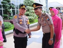 Kapolres Gresik Pimpin Korp Raport Kenaikan Pangkat 62 Anggota