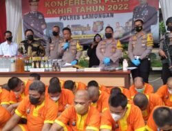 Akhir Tahun 2022, Kapolres Lamongan Sampaikan Realisasi Giat Satfung dan Ops Cipkon Nataru
