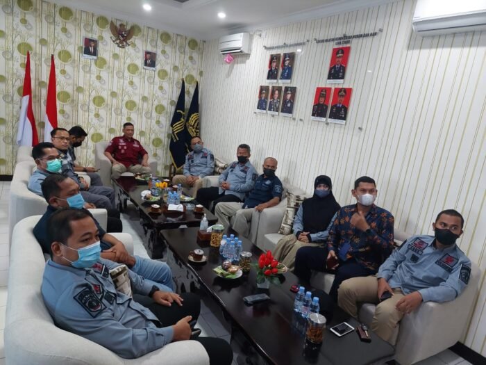 Jelang Malam Tahun Baru 2023, Lapas Lamongan Ikuti Pengarahan Kakanwil dan Kadivpas Kemenkumham Jatim