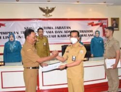 Serah Terima Jabatan JPT dan ADMINISTRATOR di Lingkungan Pemerintah KABUPATEN MALANG