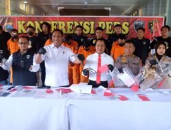 Gabungan Reskrim Polda Jateng dan Polres Batang Ringkus 5 Pelaku Curras Bersenpi
