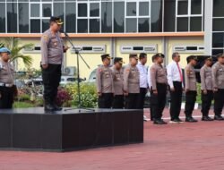Awal Tahun 2023, Kapolres Minta Tingkatkan Pelayanan Prima Kepada Masyarakat 