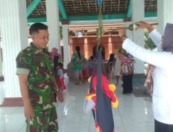 Serka Tarmaji Babinsa Koramil 09/Kudu Dampingi Pelaksanaan Posyandu Di Desa Binaan Demi Wujudkan Balita Sehat.