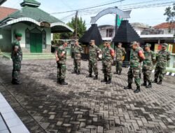 Tingkatkan Kedisiplinan Prajurit, Koramil 0814-04/Gudo Laksanakan Apel Pagi Dilanjutkan Jam Komandan