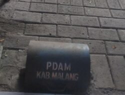 Ada Apa ?? Box Meteran HIPPAM Perumahan Malang Anggun Sejahtera Bertuliskan PDAM Kabupaten Malang