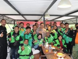Program Jumat Curhat, Kapolres Ajak Ojek Online Taat Peraturan Lalu lintas