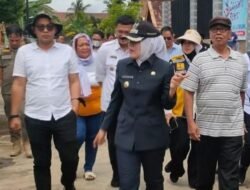 Meninjau Infrastruktur Di kawasan Kemang Manis Kecamatan IB II Palembang