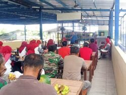 Lepas Prajurit Pindah Satuan, Ini Pesan Danramil Dawarblandong