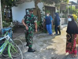 Jalin Keakraban Dengan Warga Binaan, Babinsa Kedawong Laksanakan Komsos