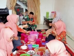 Babinsa Koramil 12 Kesamben Hadiri Kegiatan Temu Kader Posyandu Desa Watudakon