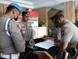 Kabag Ops Polresta Sidoarjo dan Kapolsek Wonoayu Berganti