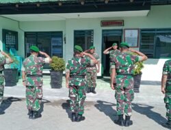 Koramil 0814/06 Melaksanakan Apel Pagi, Tanamkan Kedisplinan Prajurit