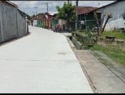 Tingkatkan Sarana Transportasi, Desa Sambiroto Bangun Jalan Rabat Beton