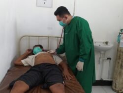 Sigap Dan Tanggap, Petugas Medis Lapas Lamongan Berikan Pelayanan Kesehatan WBP