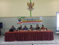 Pjs Danramil 0814/11 Sumobito Hadiri Rapat MUSDES th 2023