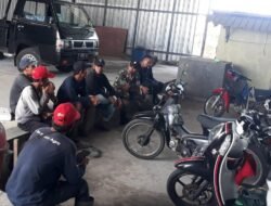 Dengan Komsos Babinsa Koramil Bareng Ingatkan Karyawan Perusahaan Jaga Faktor Keamanan Kerja