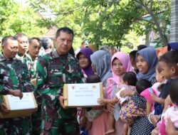 Bantu Percepatan Penanganan Stunting, Dandim 0812 Lamongan Turun Ke Pelosok Desa    