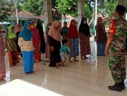Babinsa Kepuhdoko , Pantau Giat Pelayanan Kesehatan Lansia