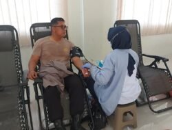 Di Hari Jadi Ke-42, Satpam di Gresik Gelar Baksos Donor Darah