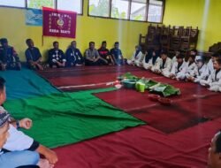 Babinsa Koramil 0814/05 Perak Monitoring Tasyakuran dan HUT IKS Di Desa Sumberagung