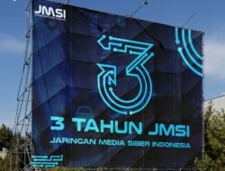Gunakan Tipografi Nulshock, Inilah Karakter, Filosofi, dan Arti Logo HUT ke-3 JMSI