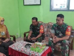 Cegah Kenakalan Remaja, Babinsa Anjangsana ke SMA Wahid Hasyim Gudo