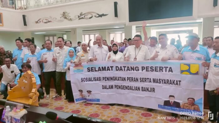 Pembukaan Sosialisasi Komunitas Peduli Sungai Dan Peduli Banjir