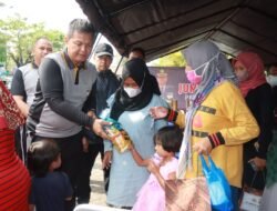 Kapolresta Sidoarjo Jumat Curhat di Pasar Sukodono