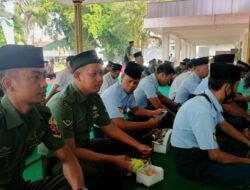 Babinsa Koramil 0814/19 Megaluh Menghadiri Istighosah Dan Doa Bersama