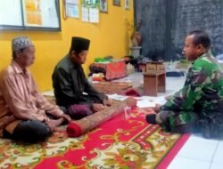 Hari Minggu Babinsa Koramil 09/Kudu Desa Randuwatang Silaturahmi Dengan Tokoh Agama