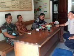 Babinsa 0814/01 Kota Jombang Melaksanakan Komsos & Silahturahmi dengan Warga Desa Binaanya