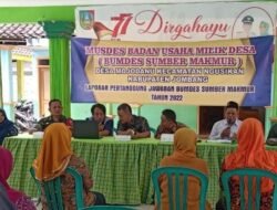 Serda Sutiyo Babinsa Mojodanu Hadiri Musdes BUMDES Mojodanu