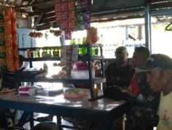 Ngopi, cara jalin keakraban Babinsa 19 Megaluh bersama warga binaan
