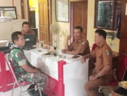 Melalui Giat Komsos Wujut Interaksi Yang Baik Degan Aparat Desa Dan Warga Binaan