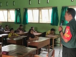 Tanamkan Kedisiplinan dan Mental Siswa Sejak Dini, Babinsa Berikan Materi Kedisiplinan dan Wawasan Kebangsaan