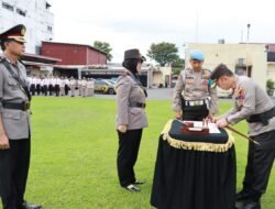 Sertijab Wakapolres, Kapolres : Terima Kasih Atas Dedikasi Dan Pengabdiannya di Polresta Mojokerto