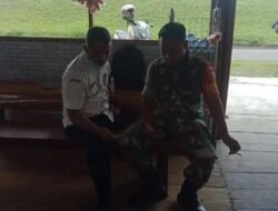 Babinsa Bangsri Koramil 0814-08/Plandaan Pupuk Talisilahturahmi Dengan Mantri Kesehatan