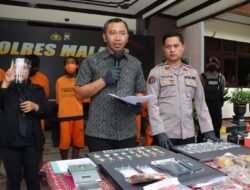 Tiga Pekan, Polres Malang Selesaikan 14 Kasus Narkotika