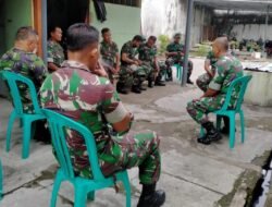 Batuud Koramil 0814/04 Gudo Berikan Arahan Kepada Anggota