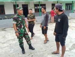 Bangun Kreatifitas Didesa Babinsa Koramil 0814-02 Diwek Komsos Dengan Karang Taruna