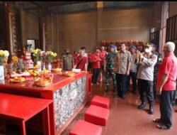 Jelang Imlek, Bupati dan Forkopimda Asahan Tinjau Beberapa Vihara Di Kota Kisaran