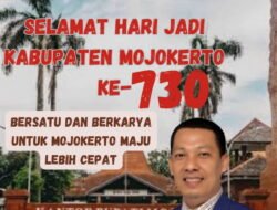 Anggota DPRD Provinsi Jawa Timur Fraksi Nasdem Mengucapkan Selamat Hari Jadi Kabupaten Mojokerto Ke 730