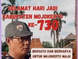 Kades Sumberwono,Bangsal Kabupaten Mojokerto Mengucapkan “Selamat Hari Jadi Kabupaten Mojokerto ke -730”