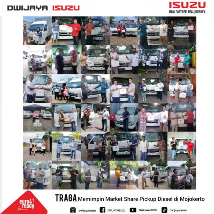 Isuzu Traga Kuasai Market Share di Mojokerto