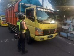 Giat Oprasi patuh Semeru, Sopir truk nekat Masuk kota Kena Razia