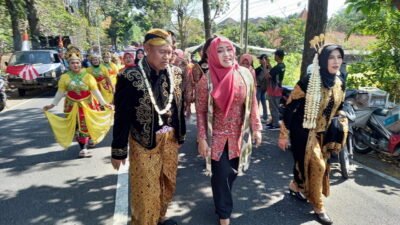 Setelah Berakhirnya Covid, Ini Yang Pertama Kecamatan Pacet Mengadakan Pawai Karnaval HUT RI Ke 78